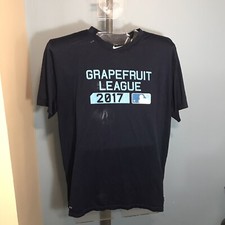 Kevin Cash MLB Nike Coach Worn T-Shirt Tampa Bay Rays Grapefruit League Spring