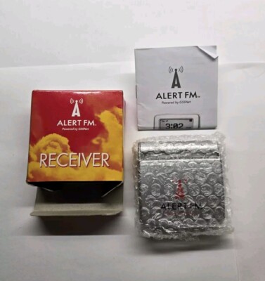 GSSNet ALERT FM Emergency Warning Receiver  No Charger Included