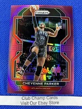 2022 #83 Cheyenne Parker WNBA Panini Prizm Basketball Purple Prizm 79/99 Dream