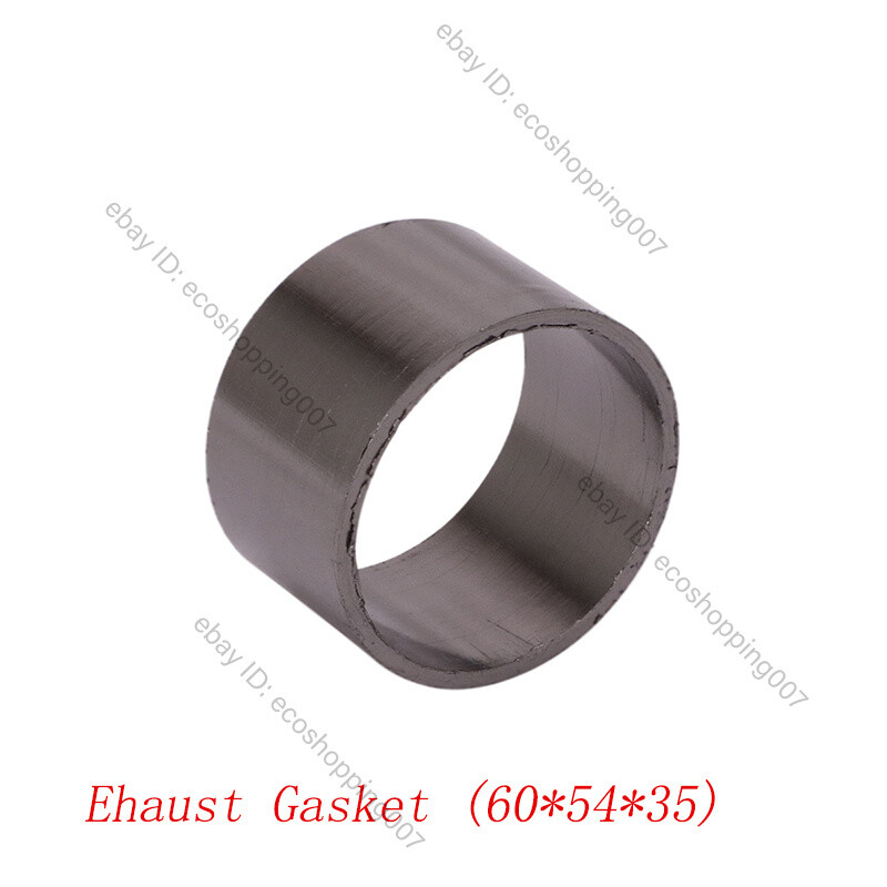 For Kawasaki Ninja ZX6R 2009-24 Exhaust Gasket Graphite Seal