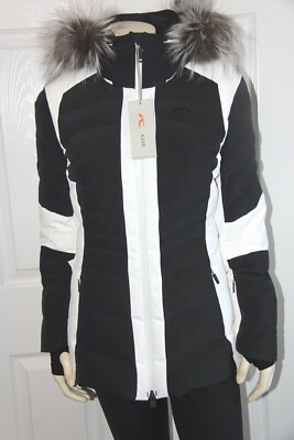 KJUS Women's Duana Down Ski Jacket w/Fur Trim 36 Small US - Main Image