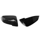 Carbon Fiber Side View Mirror Cover Caps for BMW E60 F10 GT F07 2007-2013 L+R