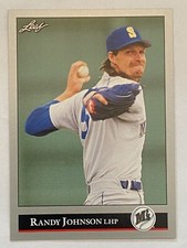 1992 Leaf Randy Johnson Seattle Mariners #302