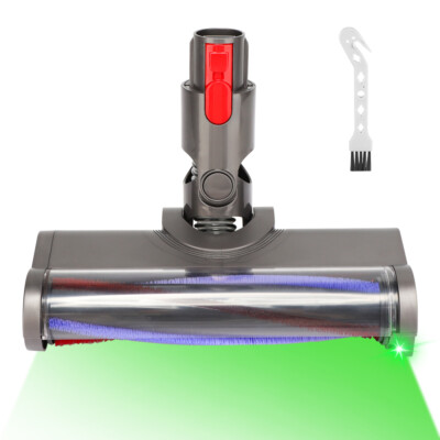 Bürste für Dyson V7 V8 V10 V11 V15 Bodenbürste Staubsauger Bodendüse mit LED NEU
