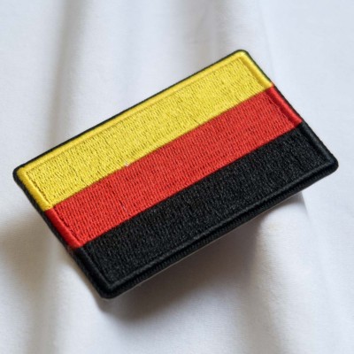 Deutschland Flagge Aufnäher Patch Aufbügler Abzeichen DIY Aufnäherbild Abzeichen