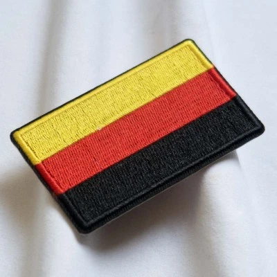 Deutschland Flagge Aufnäher Patch Aufbügler Abzeichen DIY Aufnäherbild Abzeichen