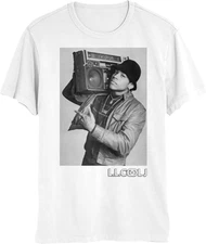 Rare LL Cool J Singer Cotton Gift For Fan White S-2345XL Unisex T-shirt