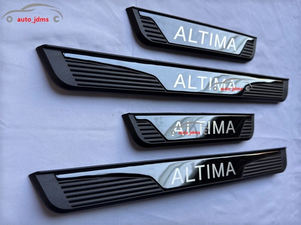 For 2025 NISSAN Altima Accessories Door Sill Protector Scuff Plate Cover Trim X4 Foto 2 de 4