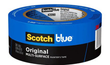 NEW Scotch Blue 1.88 in x 60 yds Painters Masking Tape Multi-Surface 2090 Medium
