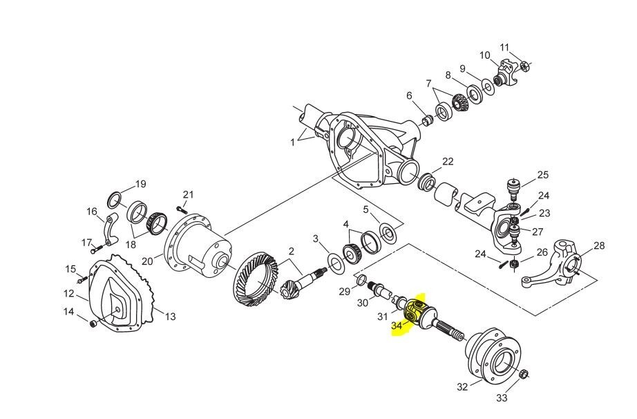 5Q0407272DN Right Front Axle Half-axle - Super-Parts