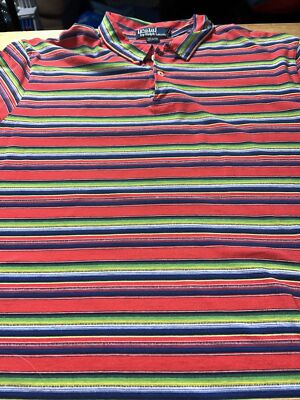Polo by Ralph Lauren XL マルチカラー ポロシャツ Polo Ralph Lauren Colorful Polo Shirt Mens XL Multicolor