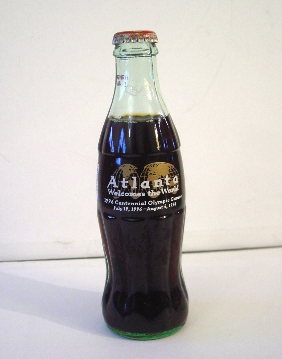 Olympic Coke Bottle - 1996 Atlanta Welcomes the World - Summer