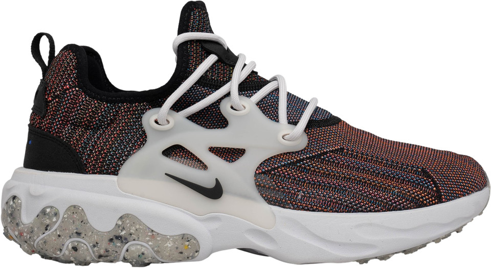 Nike React Presto Flyknit Multi Black - 1 of 7