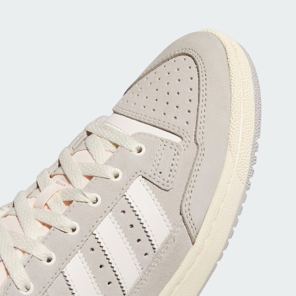 ★adidas★ Centennial 85 Raw Gray White GX2215 Adidas Centennial 85 Low Shoes Originals Sneakers Metal Grey