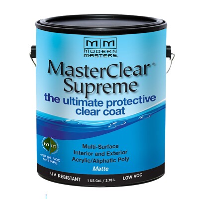 Modern Masters MCS901 Clear MasterClear Supreme Protective Clear Coat Matte gal