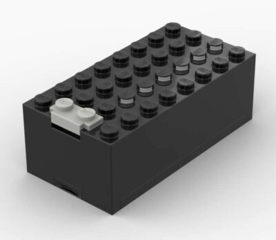 LEGO smallest 9V battery box works with Power Function motors & Ligths (technic)