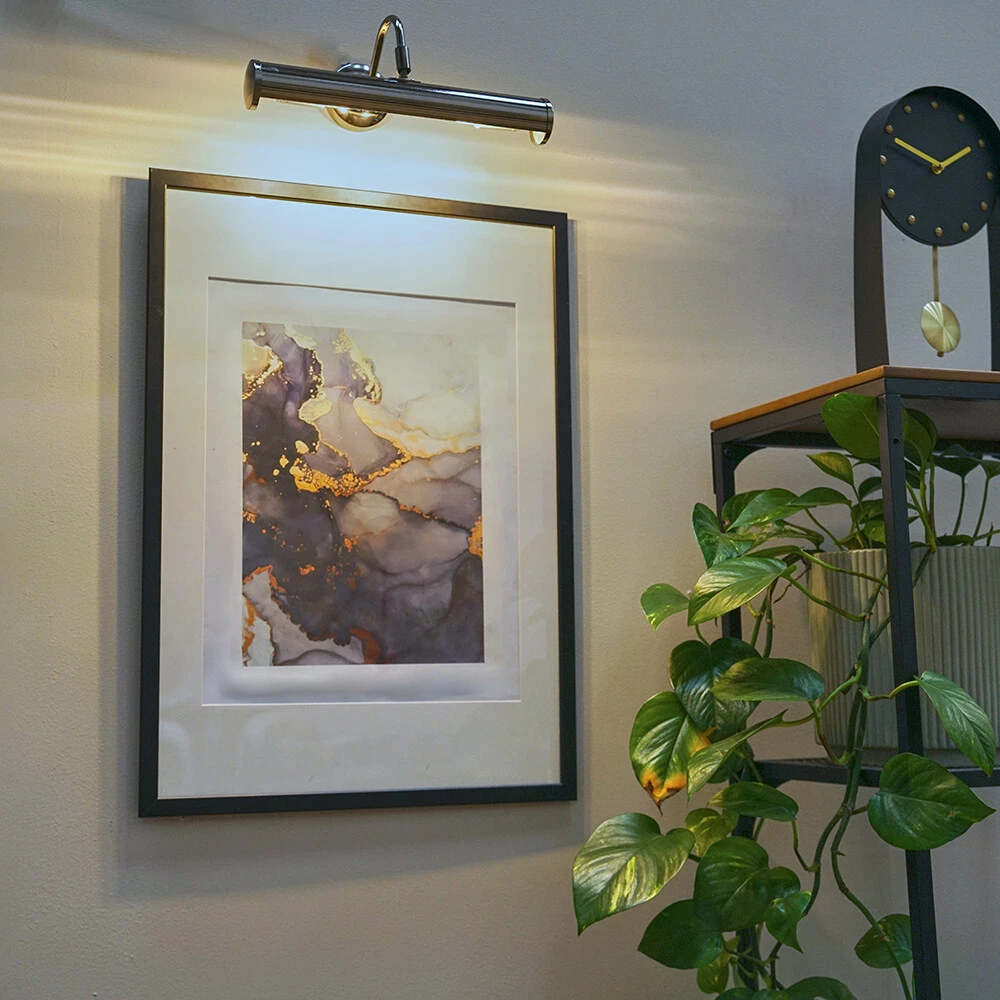Traditional Picture Wall Light Adjustable Twin Display