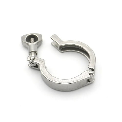 Metal Sanitary Tri Clamp Clover Stainless Steel Ferrule Pipe Fittings Tools - Imagen 5 de 17