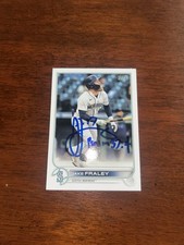 2022 Topps Series 2 #545 Jake Fraley Signed Autographed Card Mariners Auto Reds