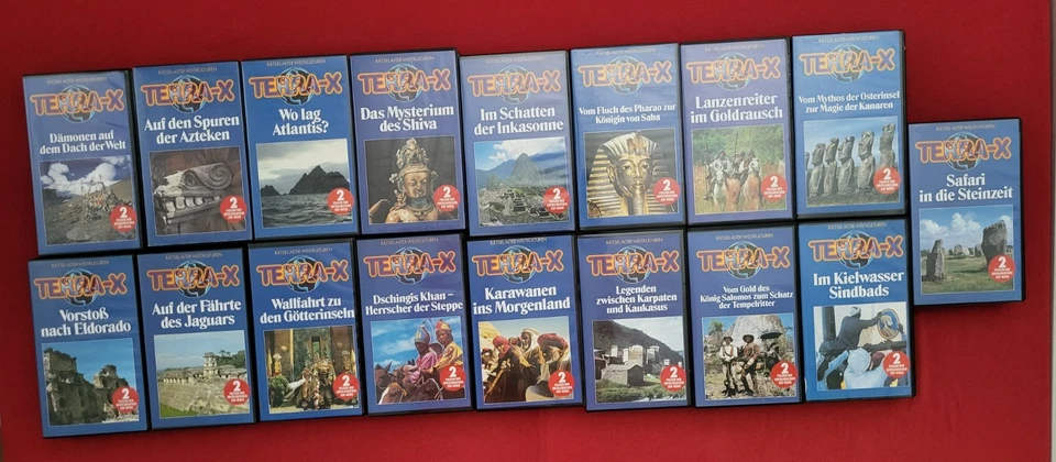Konvolut 17 VHS-Kassetten Terra-X "Rätsel alter Weltkulturen" - Bild 2 von 4