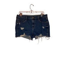 Old Navy Boyfriend Denim Jean Distressed Shorts Size 12