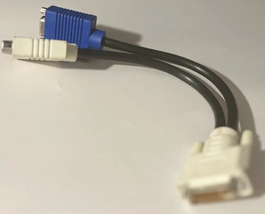 BizLink DVI-I Male - DVI-D / VGA Female 2-1 Y Splitter PC Computer Cable 100% - Image 4 of 4