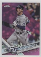 2017 Topps Chrome Pink Refractor Kevin Kiermaier #108 8k4