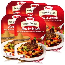 Buss Hacksteak mit Kartoffeln mexikanischer Art 300g - Fertiggericht (5er Pack)