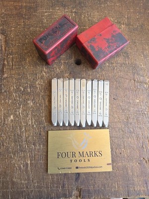 Pryor Zahlenstanzer Set 4 mm 0 - 9 technische Werkzeuge