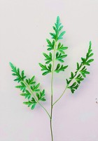 Artplants Kunstzweig Boston Farn Christdore, GrüN, 70Cm