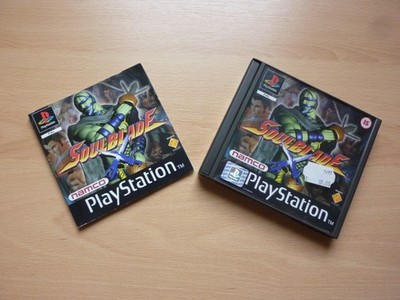 Soulblade Playstation PS1 FSK18 komplett Anleitung OVP CIB - GUT - CD SEHR GUT