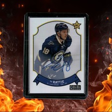 2014-15 O-Pee-Chee Platinum Ty Rattie  Retro Rainbow Rookie Auto #99