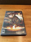Shadow of Rome (Sony PlayStation 2, 2005) Working Tested No Manual