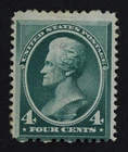 CKStamps: US Stamps Collection Scott#211 4c Jackson Mint H OG