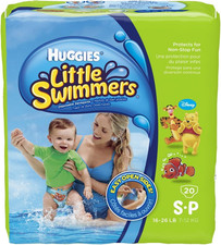 Huggies Little Swimmers Disposable Swimpants - Small - 20 Count - 2 PACKS
