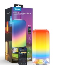 Govee Smart Table Lamp 2S RGBICWW Wi-Fi LED Color Changing Multicolor H6022 