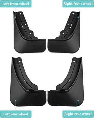 Mud Flaps Compatible with 2026-2024 Hyundai Santa Fe - Protect