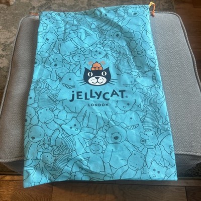 Jellycat London Kordelzug Staubbeutel Aufbewahrung nur 58 cm x 40 cm riesiger Geschenktüte 