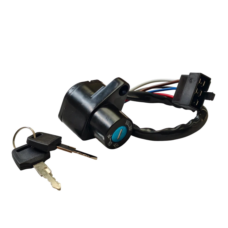 Ignition Key Switch For Kawasaki Vulcan 500 EN500 LTD 1990-2009 227005-1204 Foto 2 de 4