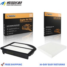 Engine & Cabin Air Filter Combo Set Fits Honda CR-V CRV 2.4L 2012