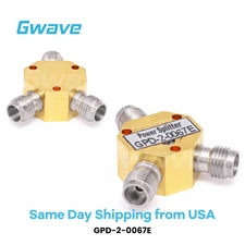 2-Way 1.85mm Power Splitter From DC to 67 GHz Rated @ 1 Watts