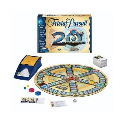 Parker Bros Trivial Pursuit Trivial Pursuit (20th Anniversary Ed) Box Fair/VG+