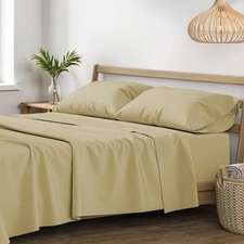100 Egyptian Cotton Sheets King Size - 1200 Thread Count King Size Sheets Se...