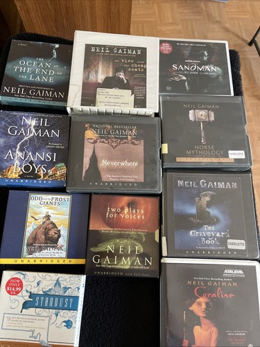 Neil Gaiman 11 Audio Books