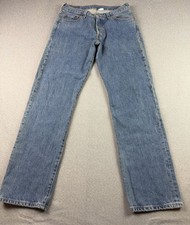Levi's 501 Original Fit Jeans Mens 30x32 Blue Straight Leg Button Fly 2007