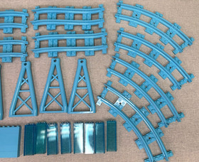 Lego Friends Roller Coaster Track Amusement Park Expansion Lot Train Beams 41130