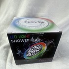 FEELSO LED Light Shower Head Round Chrome Finish Wall Mount Silver/Multicolor — photo 7