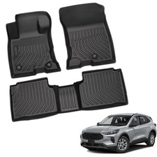 Floor Mats Liner Carpets For 2020-2024 Ford Escape Hybrid Tpe Rubber All Weather Floor Mats Liner Carpets For 2020-2024 Ford Escape Hybrid Tpe Rubber All Weather
