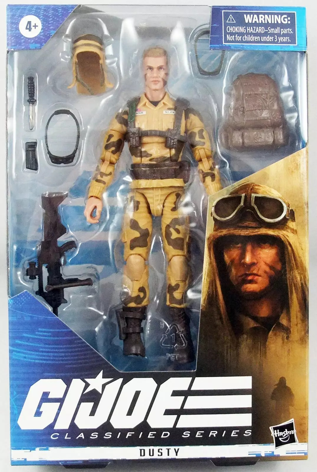 Figurine G.I. JOE Classified Series 049 Dusty articulée de 15 cm