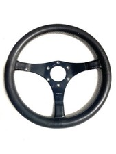 Volante Epoca Vintage originale FUSINA in Pelle - diam 35 mm